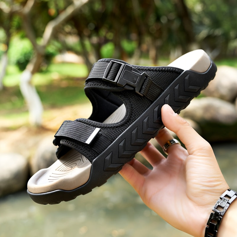 Sandales Homme – Bout Ouvert, Légères & Confortables, Plein Air