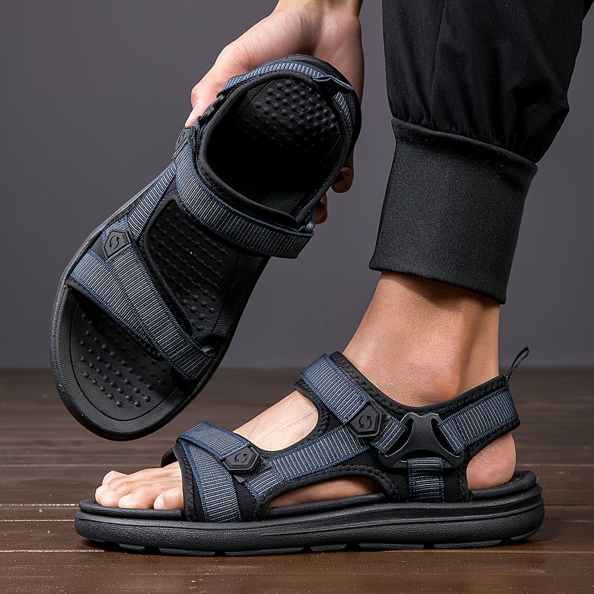 Sandales Homme – Bout Ouvert, Respirantes & Confortables, Plein Air