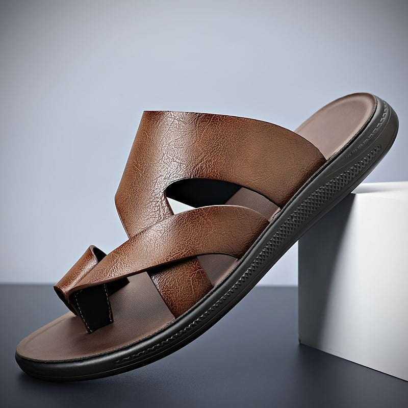 Sandales Homme Été – Bout Ouvert, Confortables & Respirantes, Plein Air