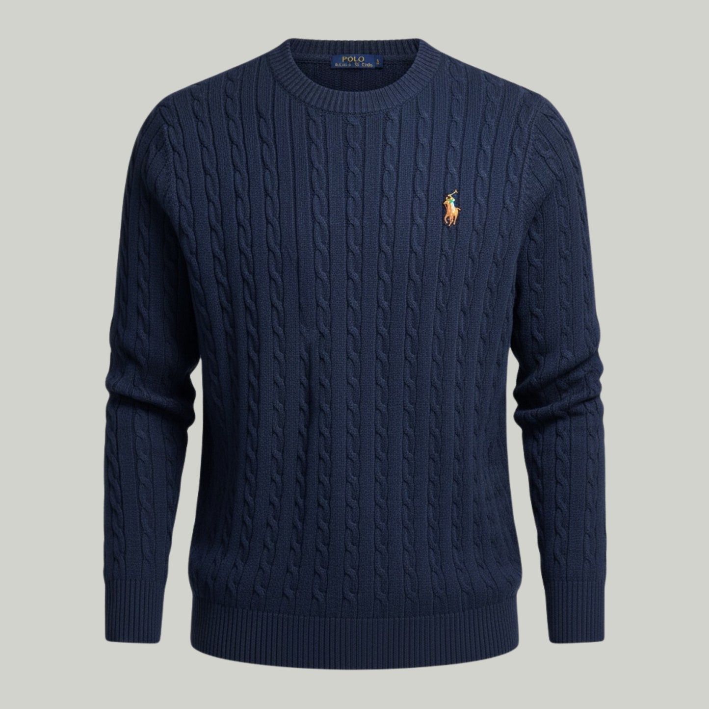 Ralph Luren Pull en Tricot de Luxe + Chapeau Offert & Livraison Gratuite