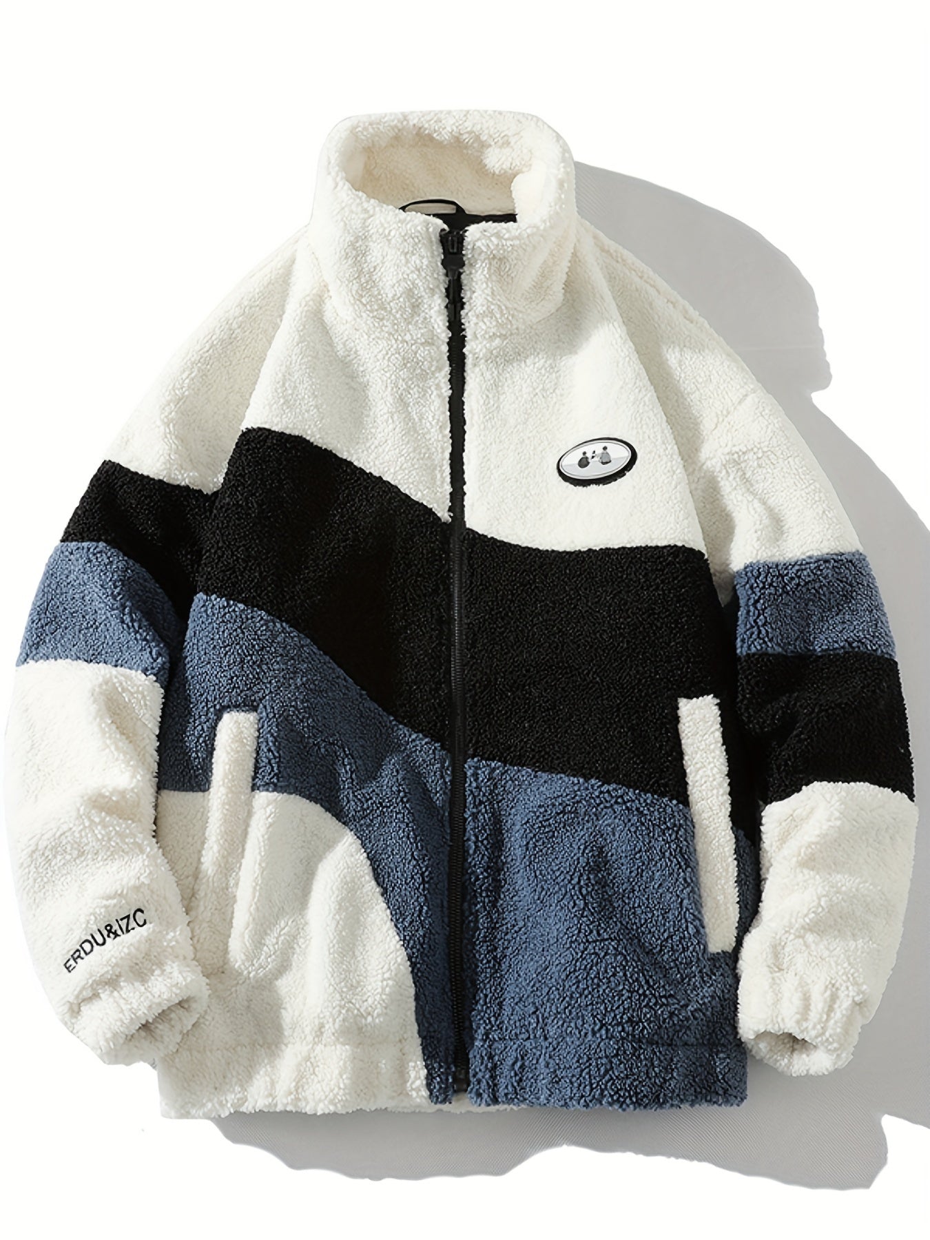 Veste en Polaire Bicolore pour Homme