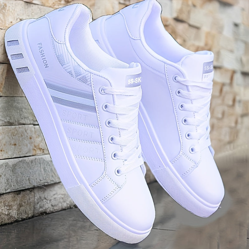Baskets de Skate Homme KOONEXY – Blanc & Bleu Marine