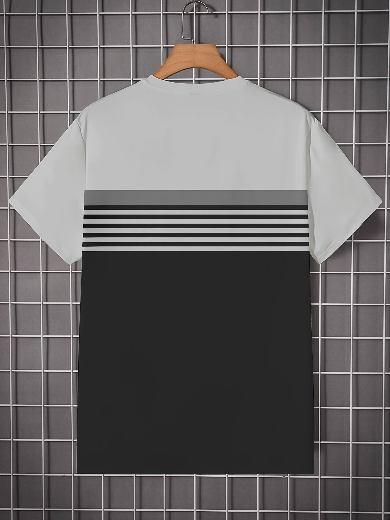 T-Shirt Homme Imprimé – Col Rond, Tissu Extensible Confortable, Idéal Été & Cadeau
