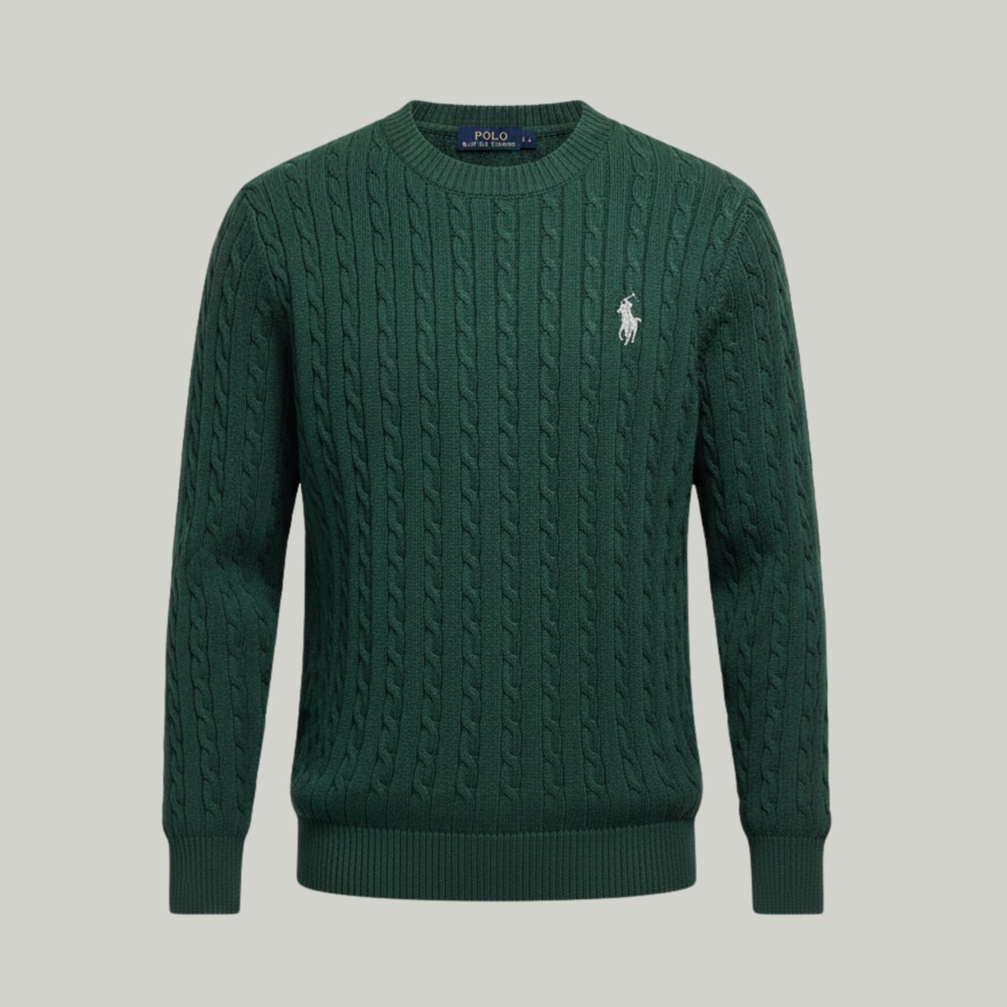 Ralph Luren Pull en Tricot de Luxe + Chapeau Offert & Livraison Gratuite
