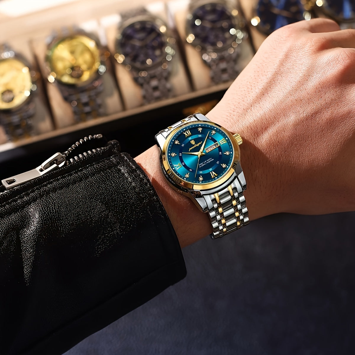 POEDAGAR Montre Sport Luxe