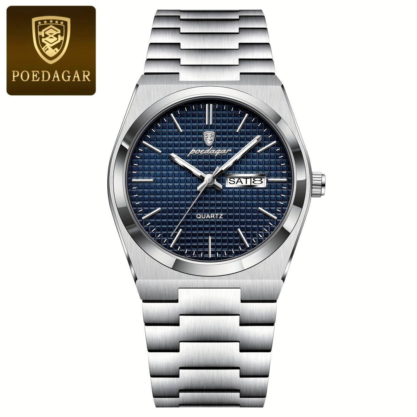 POEDAGAR Montre Quartz Affaires