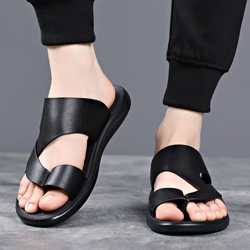 Sandales Homme Été – Bout Ouvert, Confortables & Respirantes, Plein Air