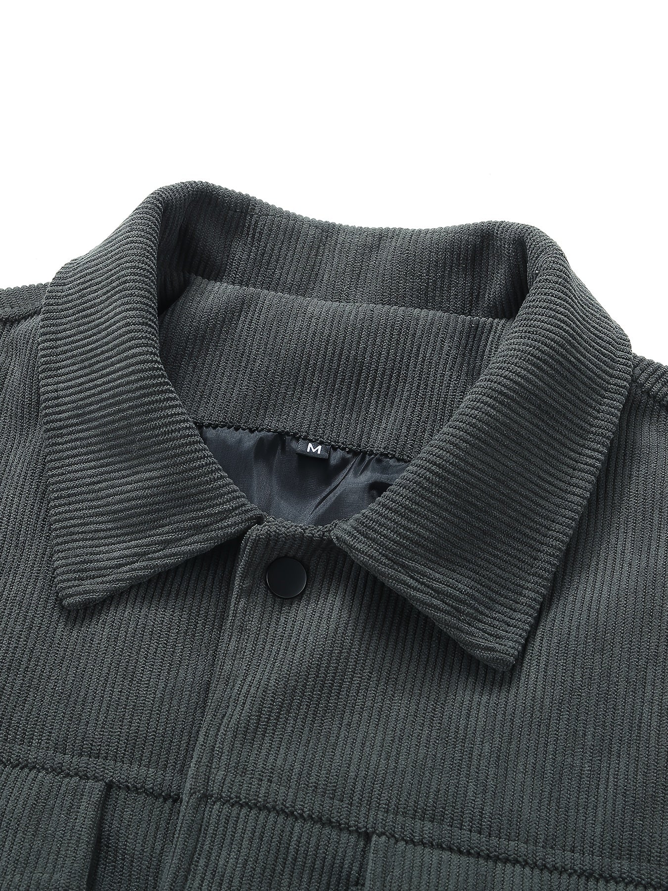 Veste Cargo en Velours Côtelé pour Homme