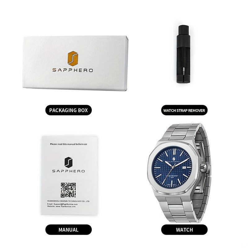 SAFFERO Montre Quartz Affaires
