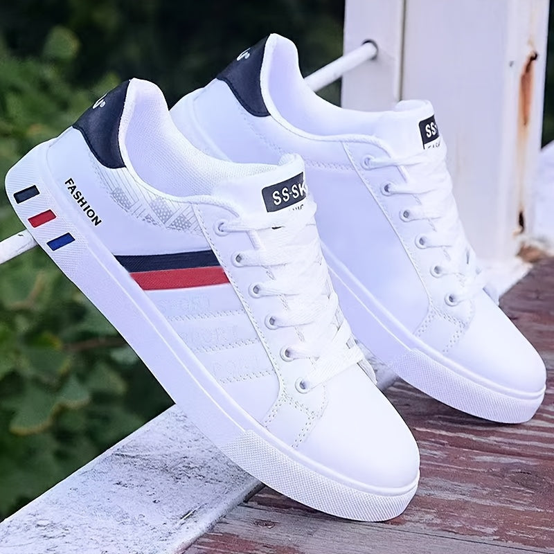 Baskets de Skate Homme KOONEXY – Blanc & Bleu Marine
