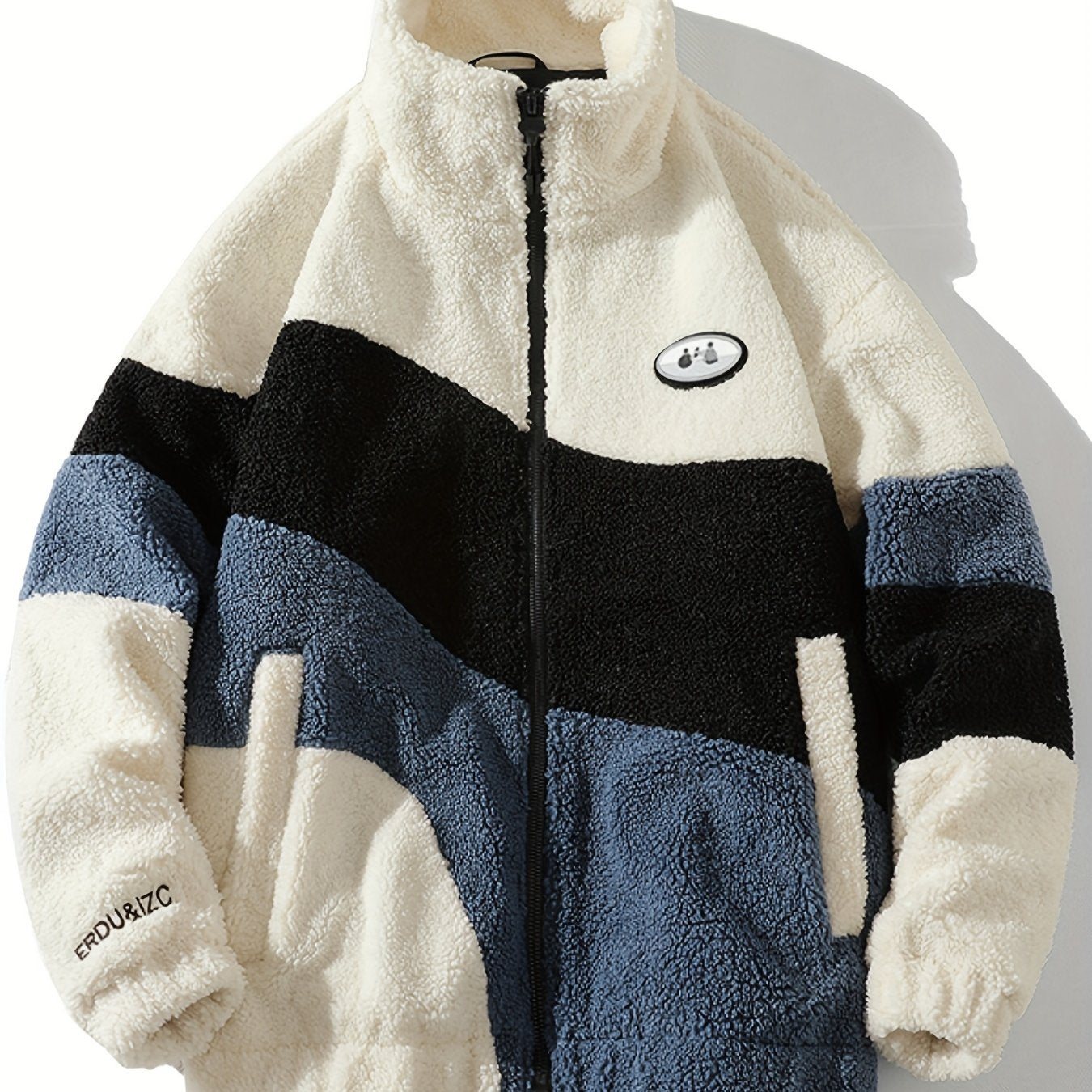 Veste en Polaire Bicolore pour Homme