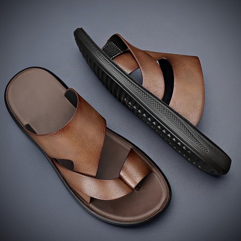 Sandales Homme Été – Bout Ouvert, Confortables & Respirantes, Plein Air