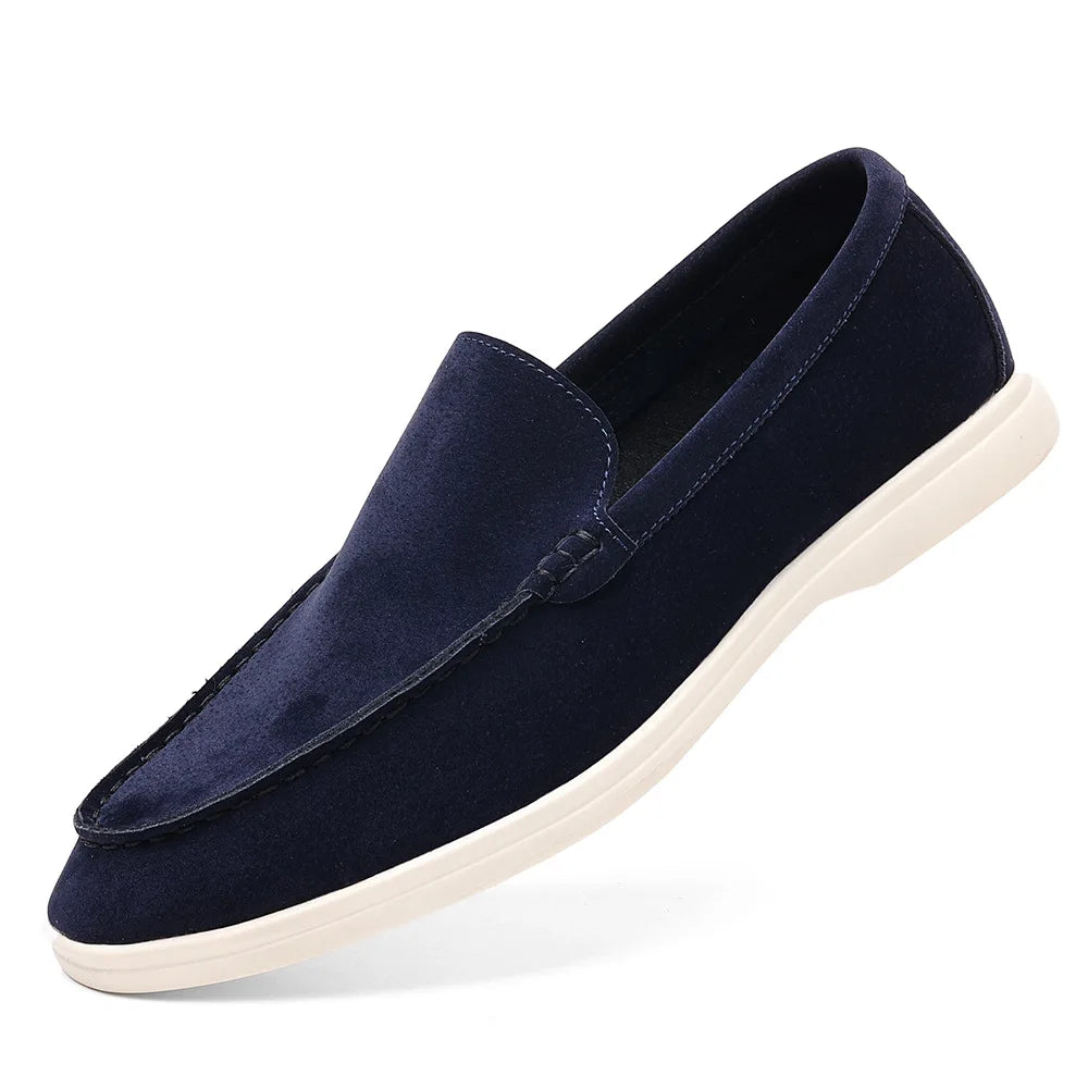 Mocassins Homme – Classiques en Cuir Suédé, Élégants & Confortables