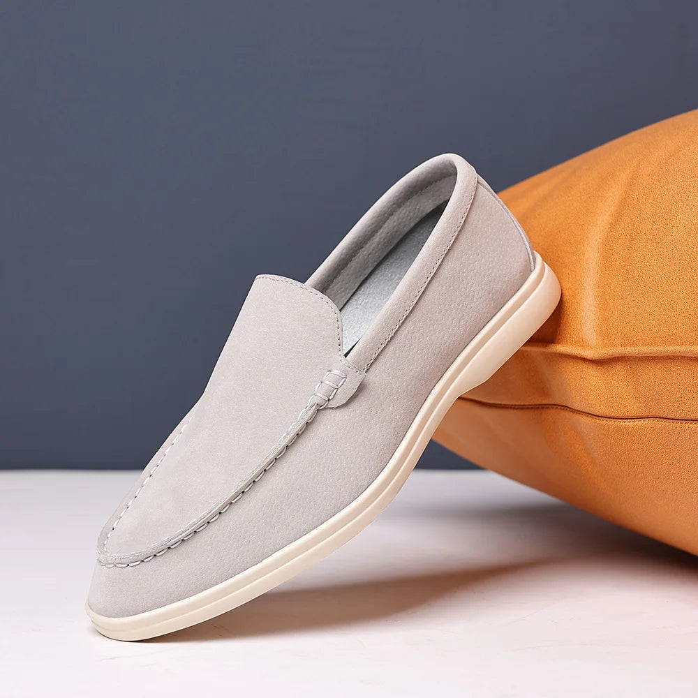 Mocassins Homme – Classiques en Cuir Suédé, Élégants & Confortables