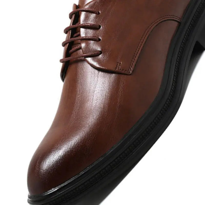 Chaussures Homme KOONEXY – Habillées en Cuir Souple Noir