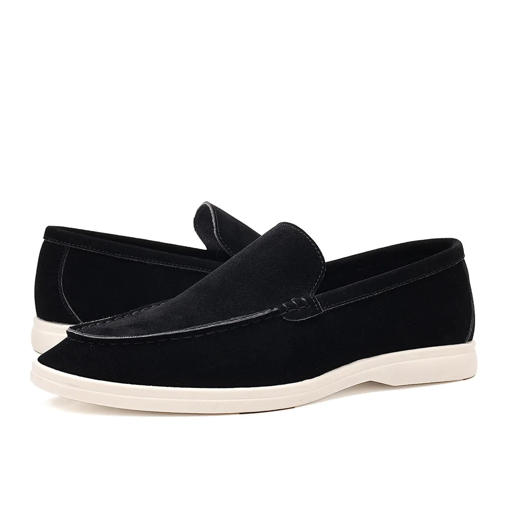 Mocassins Homme – Classiques en Cuir Suédé, Élégants & Confortables