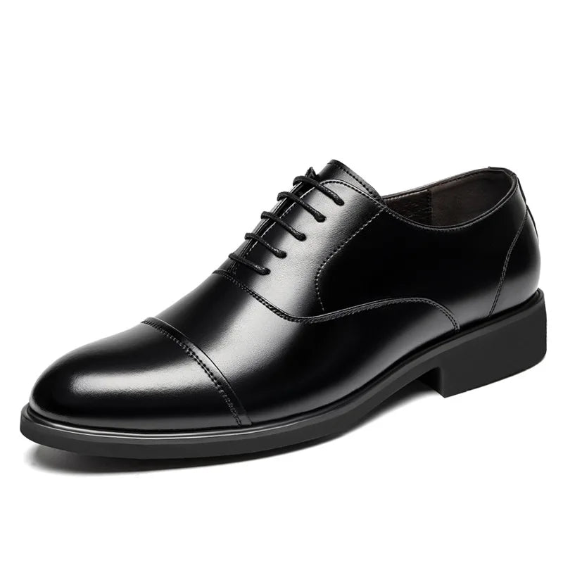 Chaussures Homme KOONEXY – Habillées en Cuir Souple Noir
