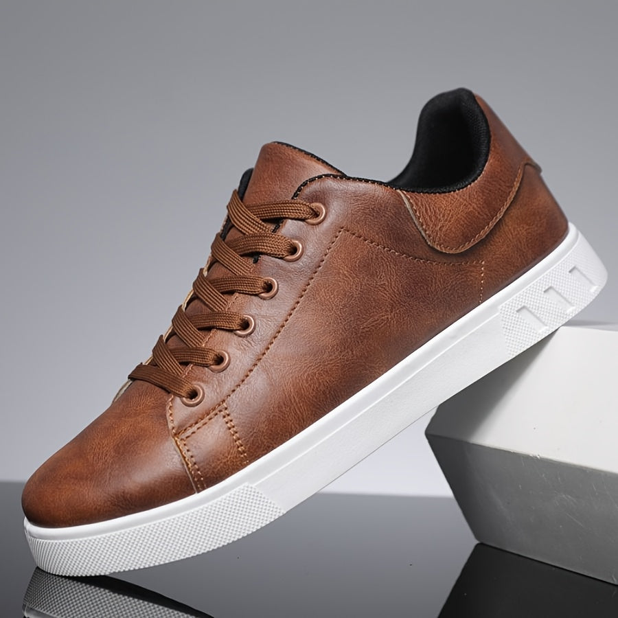 Baskets Homme KOONEXY – Marron, Casual & Sportives, Confortables à Lacets