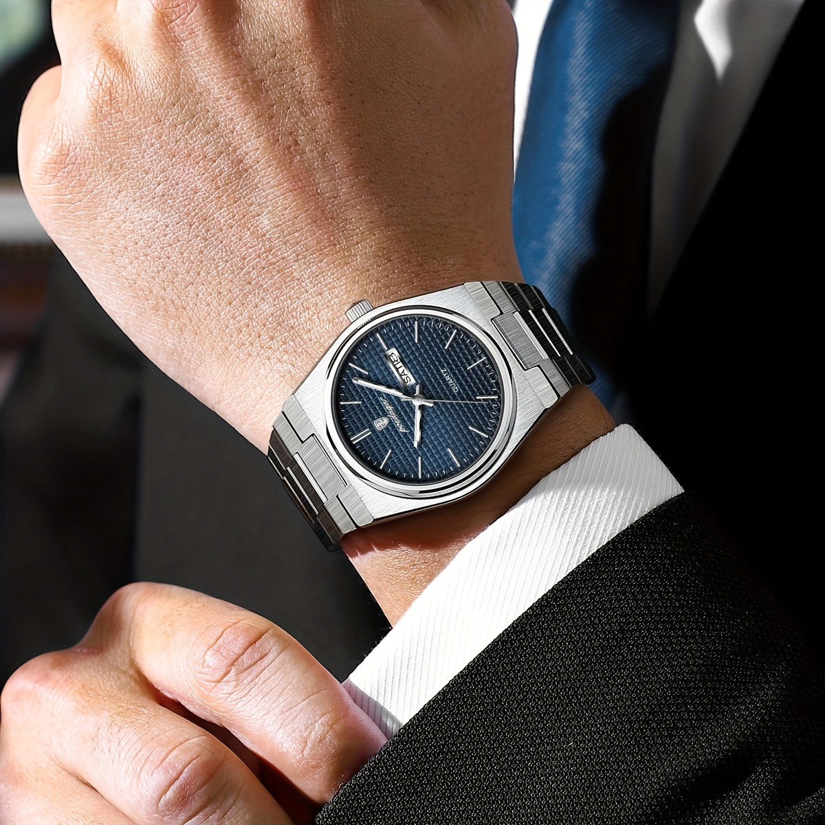 POEDAGAR Montre Quartz Affaires