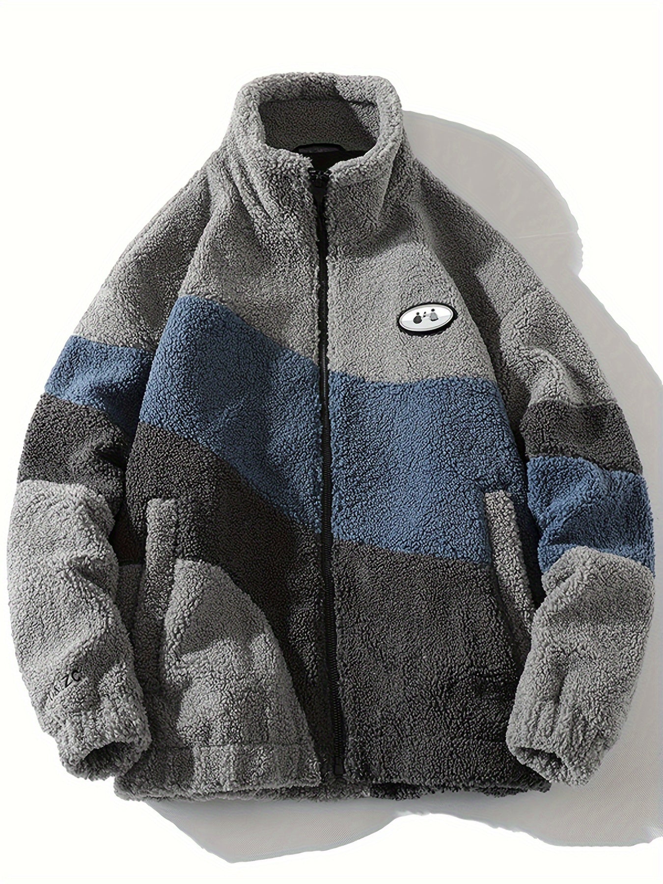 Veste en Polaire Bicolore pour Homme