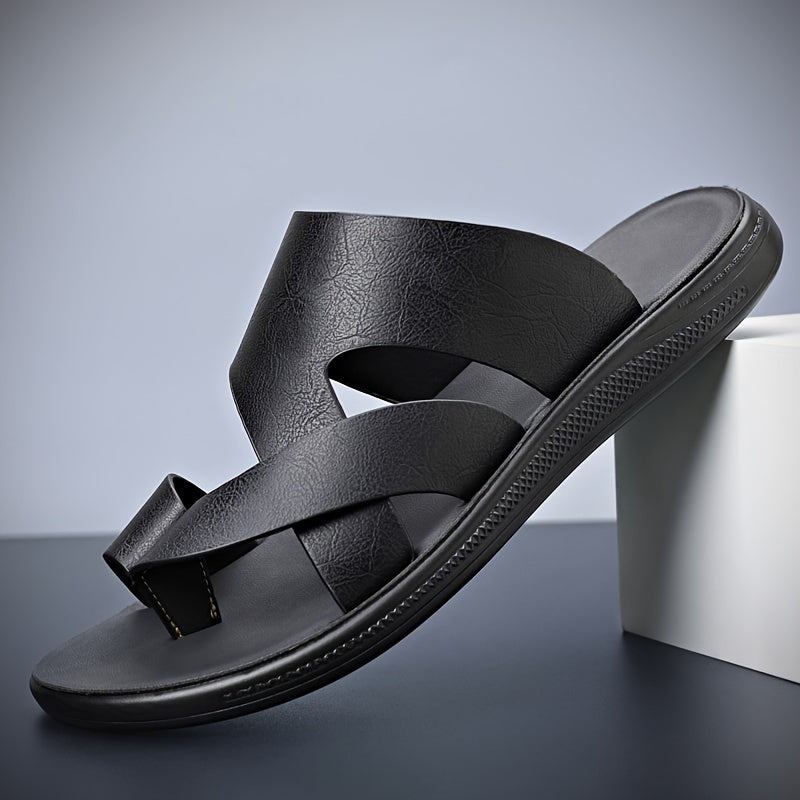 Sandales Homme Été – Bout Ouvert, Confortables & Respirantes, Plein Air