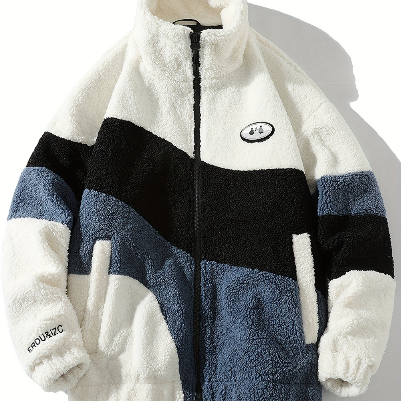 Veste en Polaire Bicolore pour Homme