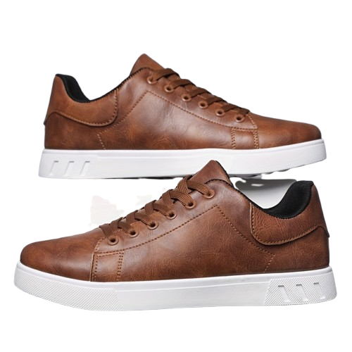 Baskets Homme KOONEXY – Marron, Casual & Sportives, Confortables à Lacets