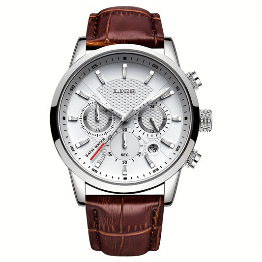 LIGE Montre Quartz Créative