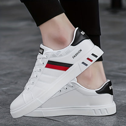 Baskets de Skate Homme KOONEXY – Blanc & Bleu Marine