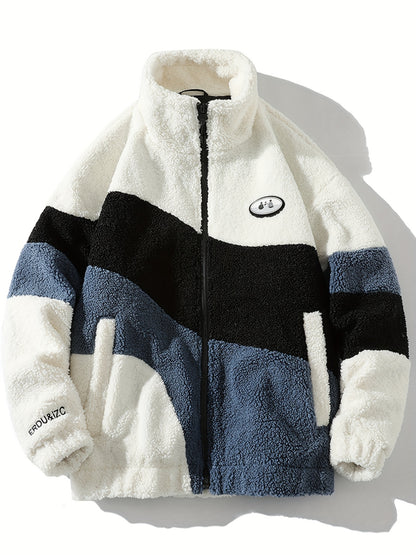 Veste en Polaire Bicolore pour Homme