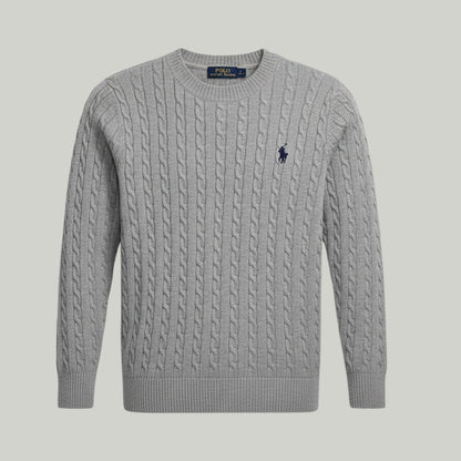 Ralph Luren Pull en Tricot de Luxe + Chapeau Offert & Livraison Gratuite
