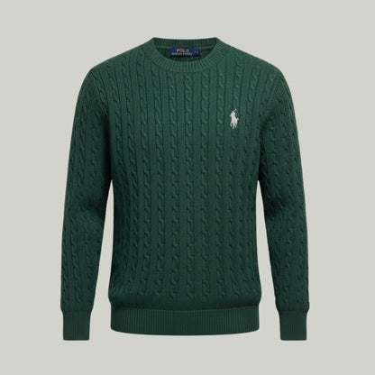 Ralph Luren Pull en Tricot de Luxe + Chapeau Offert & Livraison Gratuite