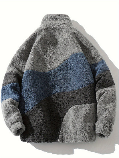 Veste en Polaire Bicolore pour Homme