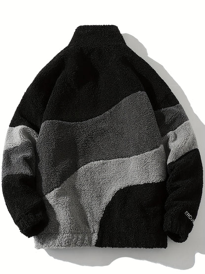 Veste en Polaire Bicolore pour Homme