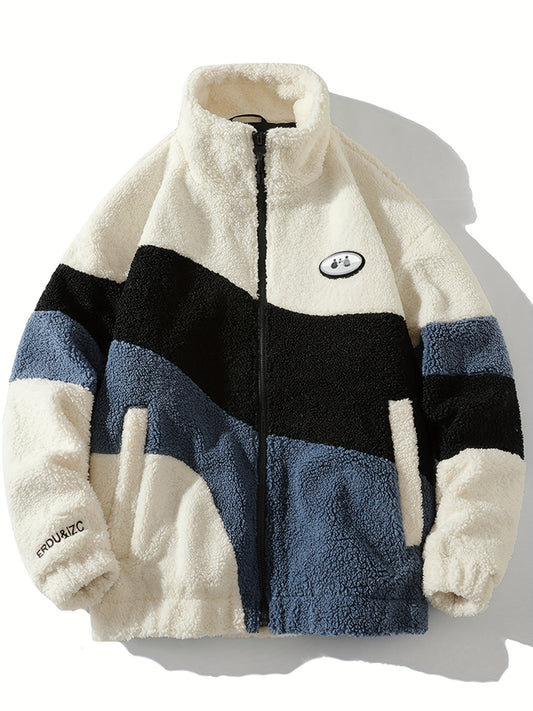 Veste en Polaire Bicolore pour Homme