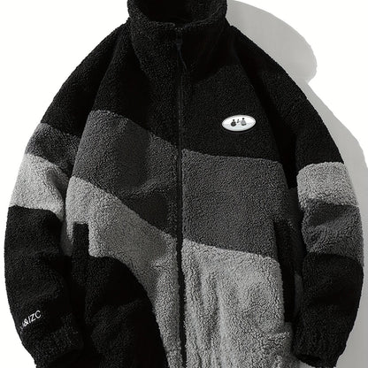 Veste en Polaire Bicolore pour Homme
