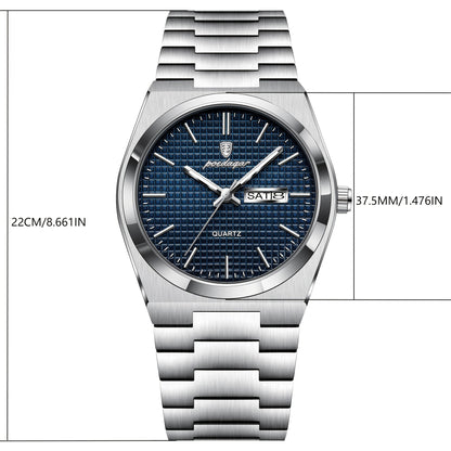 POEDAGAR Montre Quartz Affaires