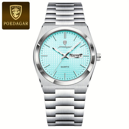 POEDAGAR Montre Quartz Affaires