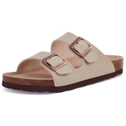 Sandales homme et femme evshine – mules en liège avec soutien de la voûte plantaire, confortables et légères