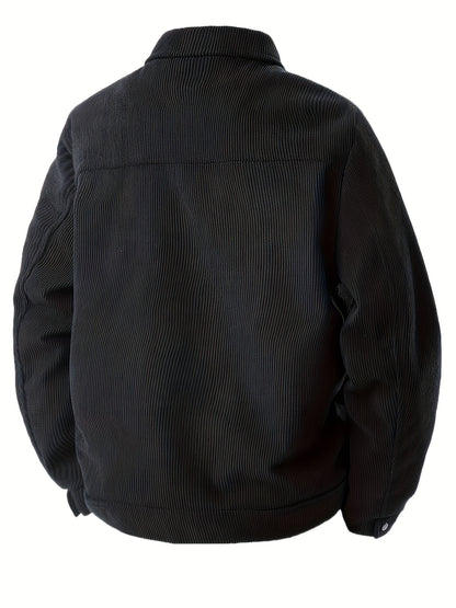 Veste Cargo en Velours Côtelé pour Homme