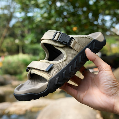 Sandales Homme – Bout Ouvert, Légères & Confortables, Plein Air